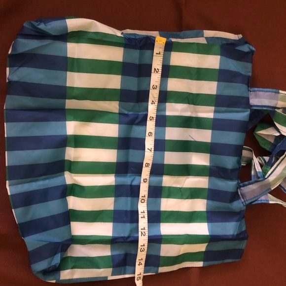 thumbnail image 2 of Brand New IKEA SKFNKE Foldable Pocket Shopping Tote Bag - 100% Recycled Polyester 2 of 4
